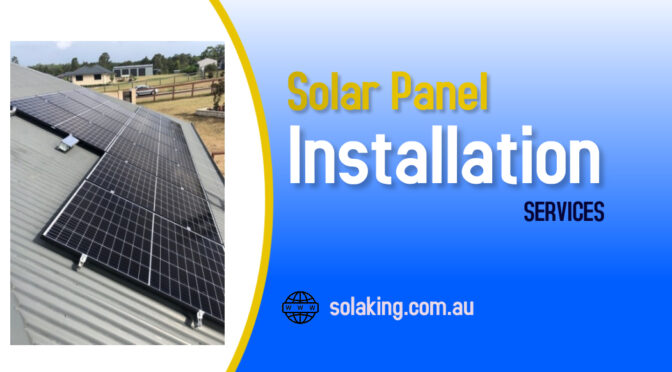 solar panel installation