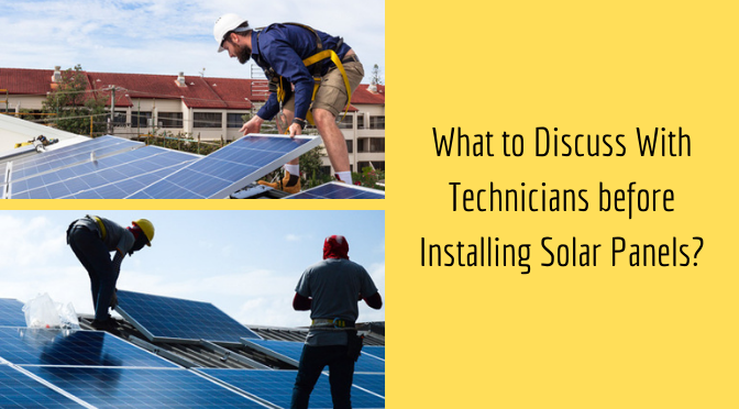 Installing Solar Panels