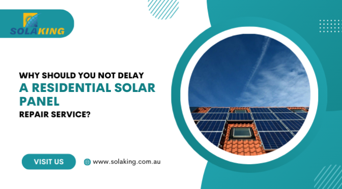 Residential Solar Panel Repair Service