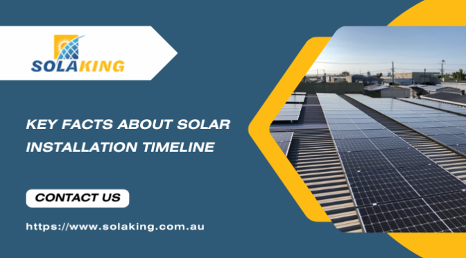 Things You Need to Know About Solar Installation Timeline
