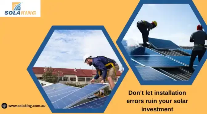 Top 10 Mistakes to Avoid When Installing Solar Power Systems